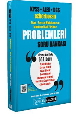 Pegem  Kpss Ales Dgs Ezberbozan Sözel-Sayısal Muhakeme Ve Mantıksal Akıl Yürütme Problemleri Soru Ba