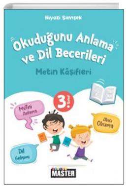 3. Sınıf Junior Master Okuduğunu Anlama ve Dil Becerileri Metin Kaşifleri