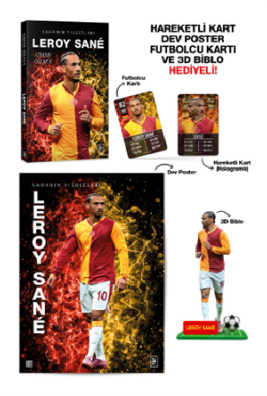 Leroy Sane Sahanın Yıldızları 3D Biblo Hediyeli