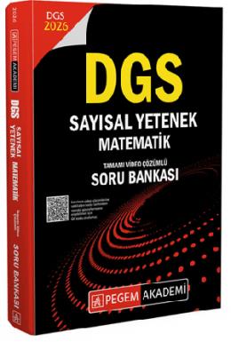 Pegem 2026 DGS Sayısal Yetenek Matematik Tamamı Vi