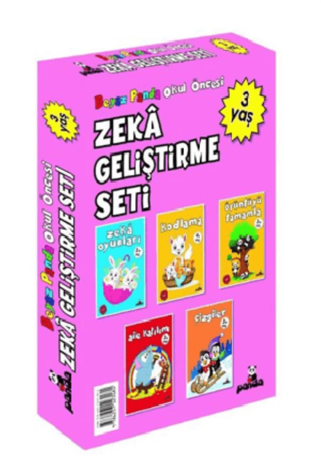 Okul Öncesi 3 Yaş Zeka Geliştirme Seti (5 Kitap)