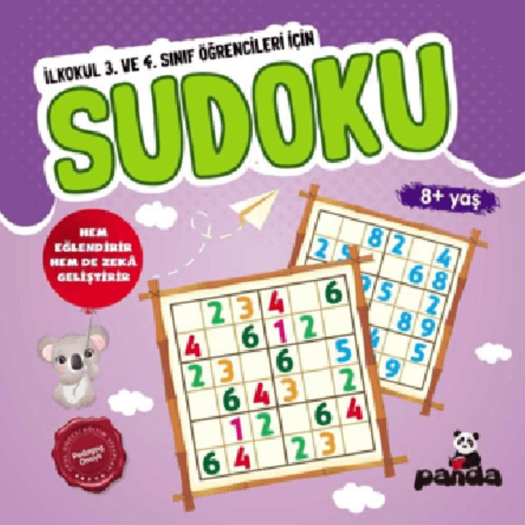 Sudoku 8+ Yaş İlkokul 3 ve 4 Sınıf Öğrencileri İçin