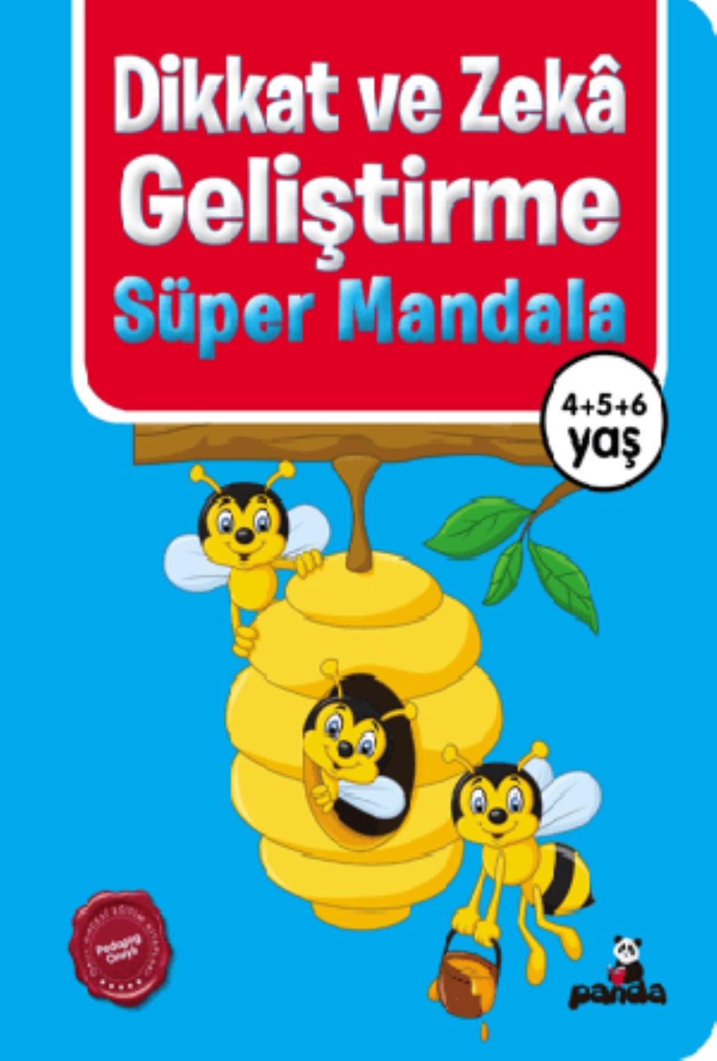 Dikkat ve Zeka Geliştirme Süper Mandala