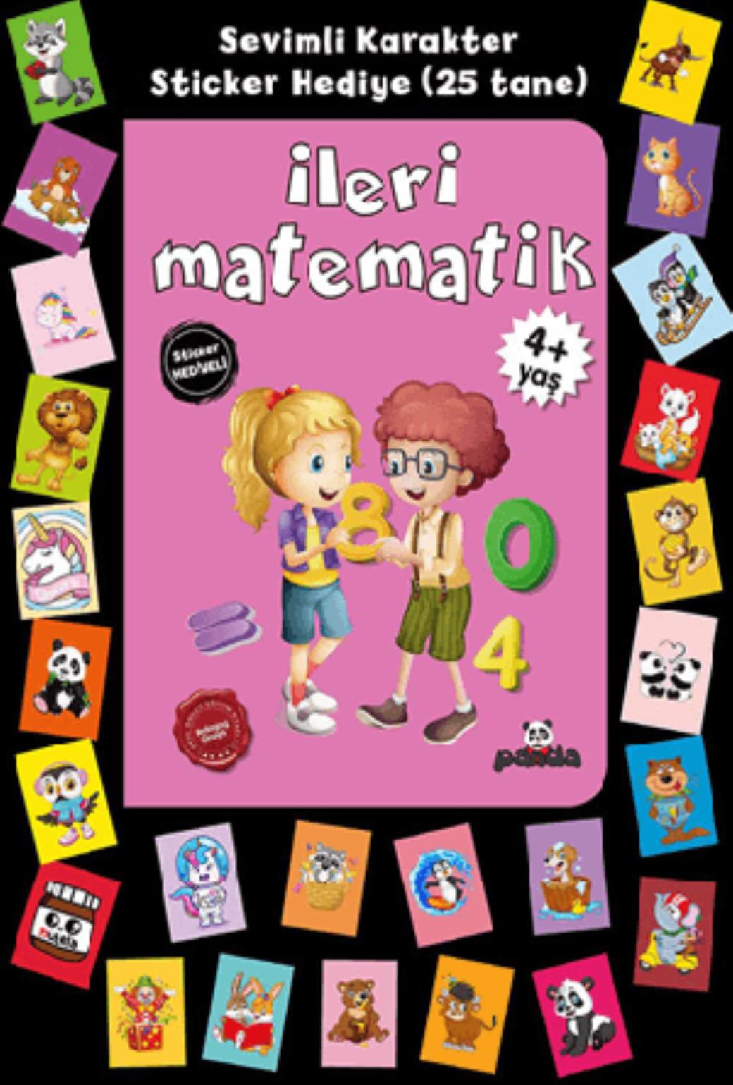 Stickerlı 4+ Yaş İleri Matematik