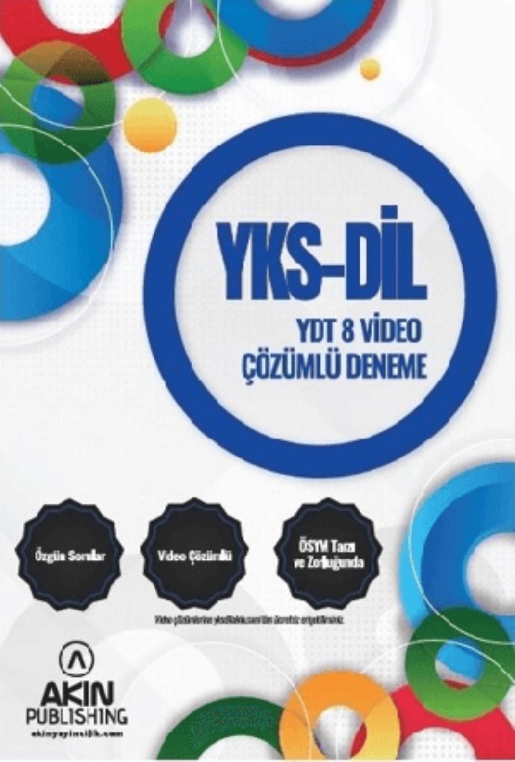 YKS DİL YDT 8 Deneme Video Çözümlü