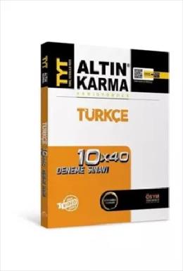 Altın Karma 2022 TYT Türkçe 10 x 40 Branş Deneme