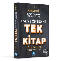 KR Akademi 2022 KPSS Lise Ön Lisans Genel Yetenek Genel Kültür Tek Kitap Soru Bankası (İADESİZ)