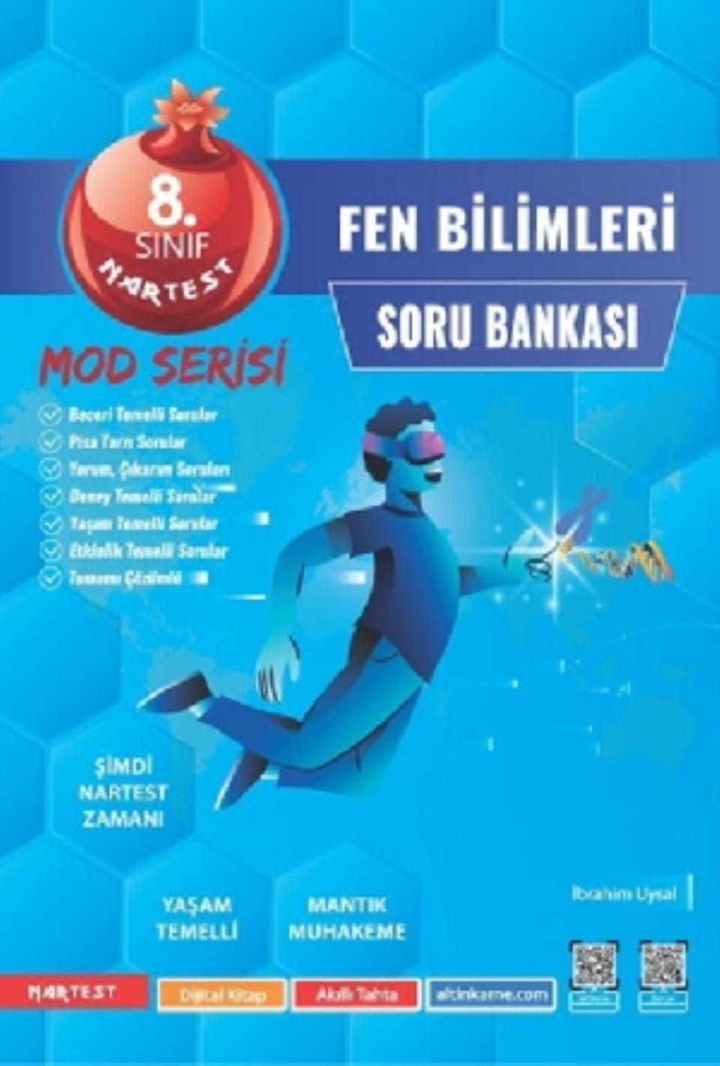 Nartest 8.Sınıf Fen Bilimleri Mod Serisi Soru Bankası