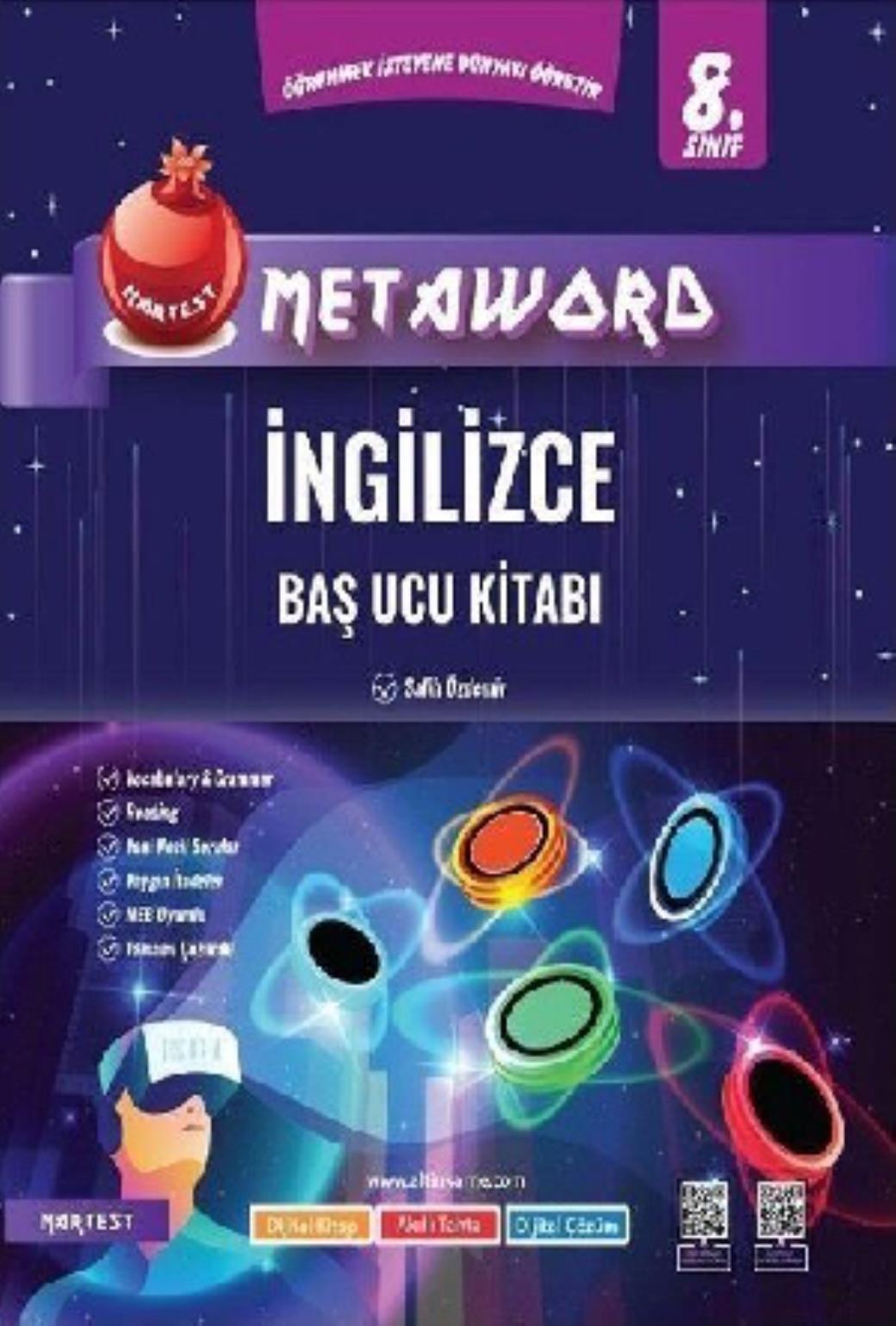Nartest 8. Sınıf İngilizce Metaword Baş Ucu Kitabı
