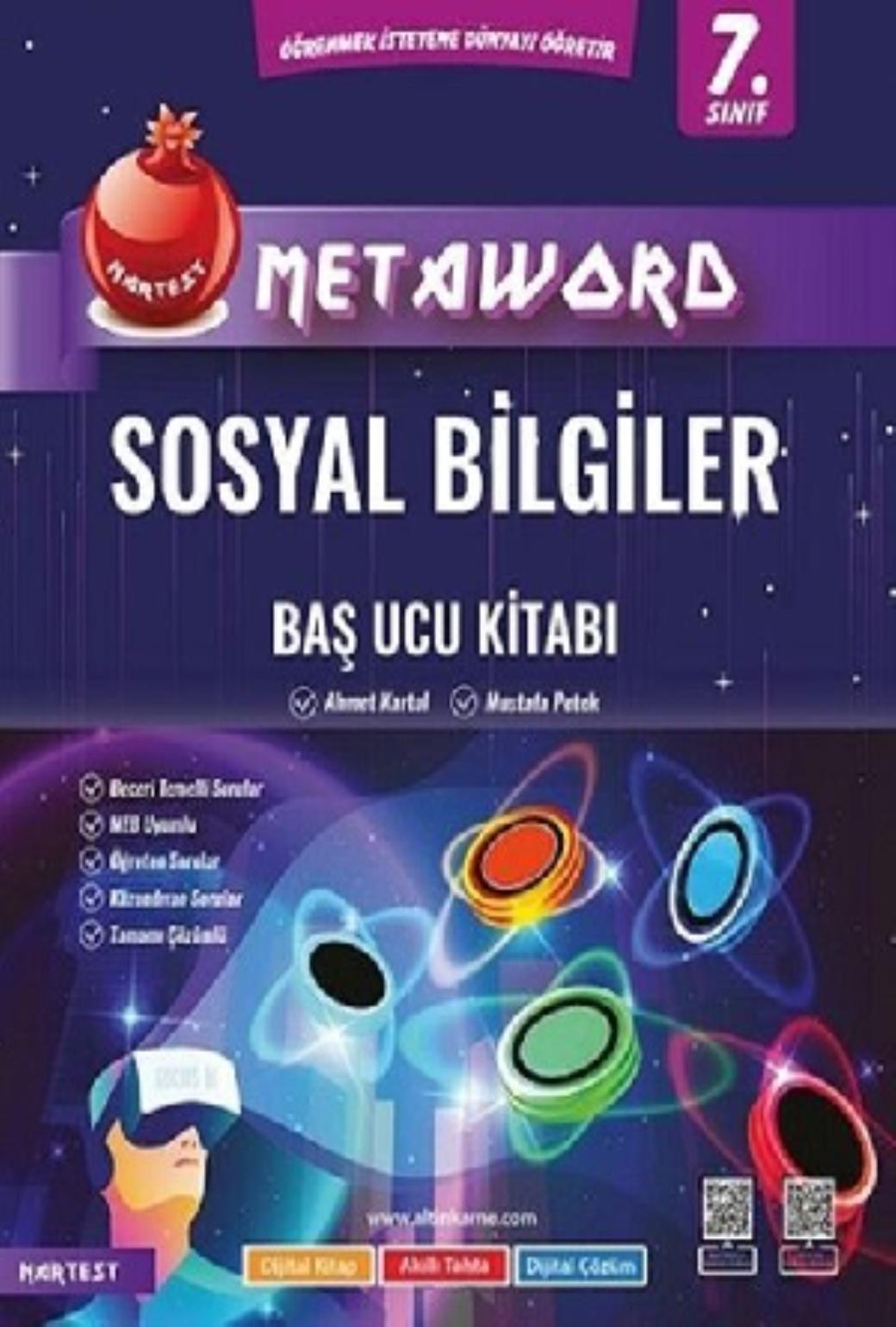 Nartest 7.Sınıf Sosyal Bilgiler Metaword Baş Ucu Kitabı