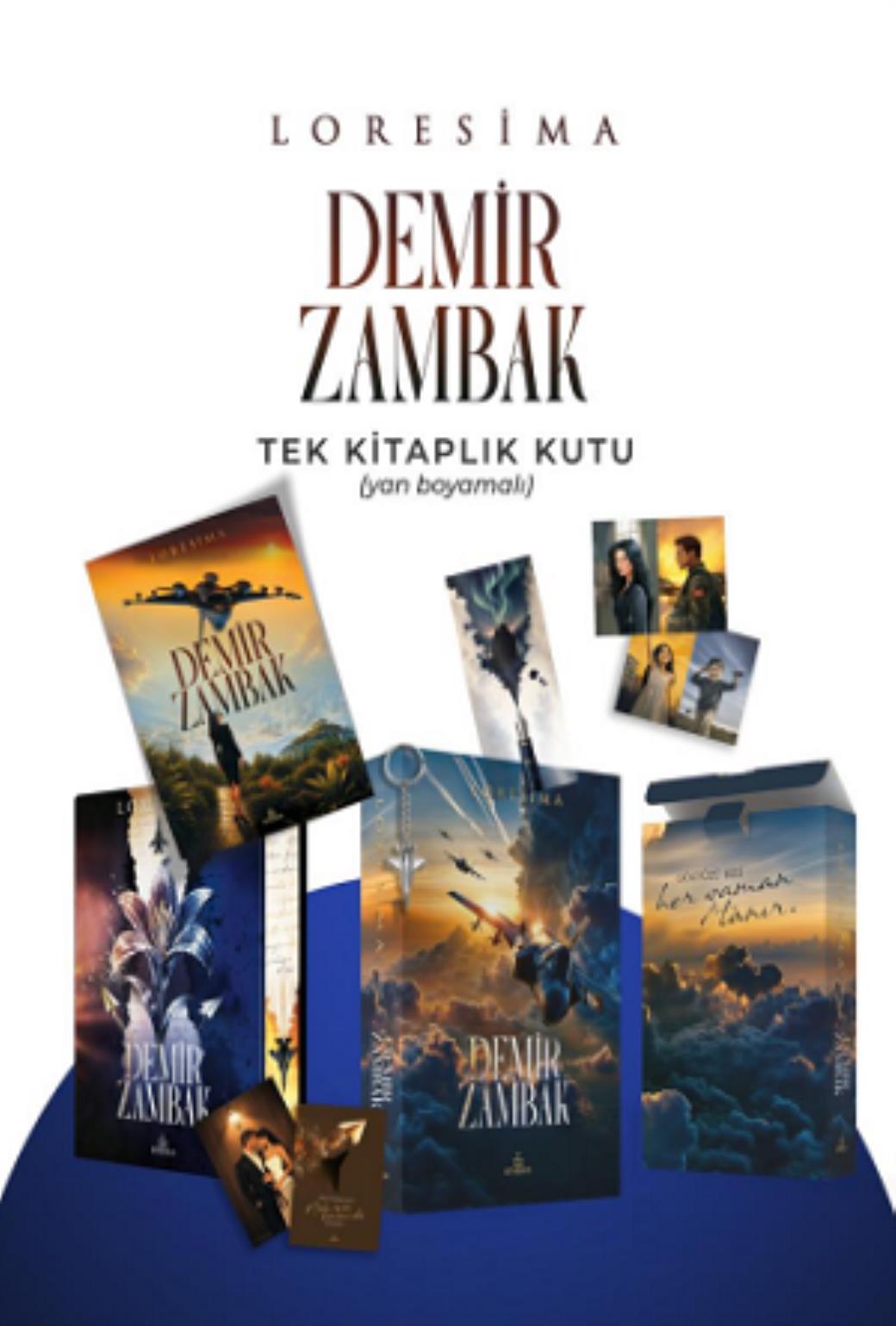 Demir Zambak 1 (Ciltli Özel Baskı Tek Kitaplık Kutu Yan Boyamalı)