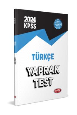 Data 2024 Kpss Türkçe Yaprak Test