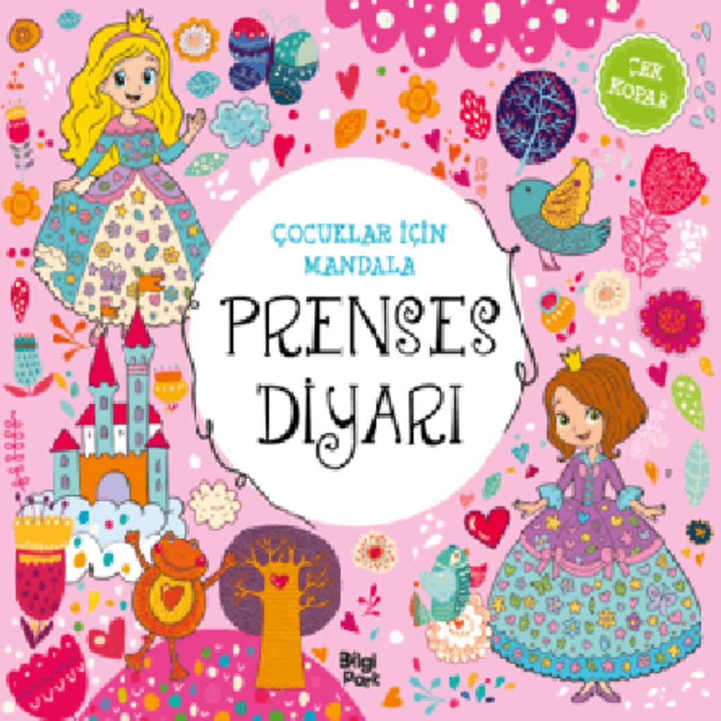 Çocuklar İçin Mandala Prenses Diyarı