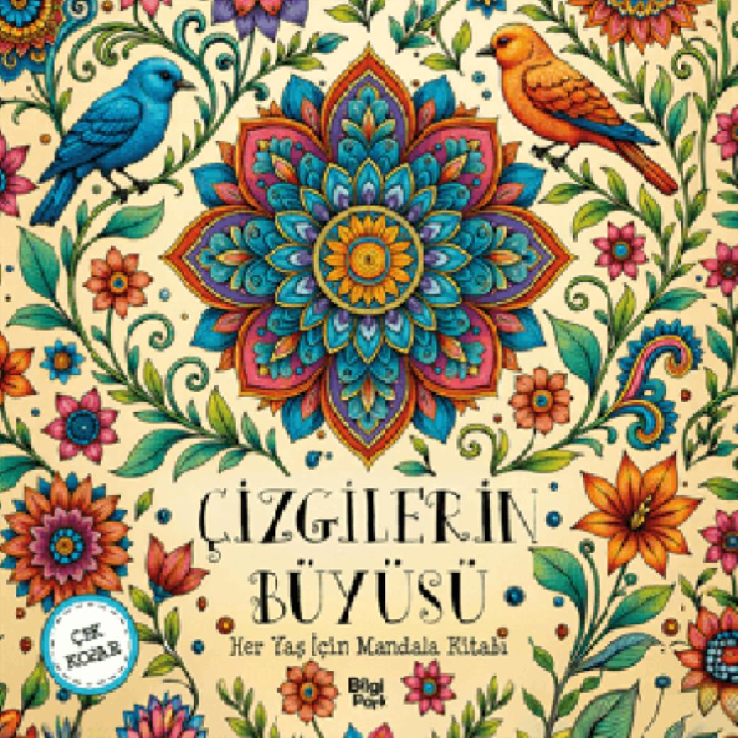 Çizgilerin Büyüsü Her Yaş İçin Mandala