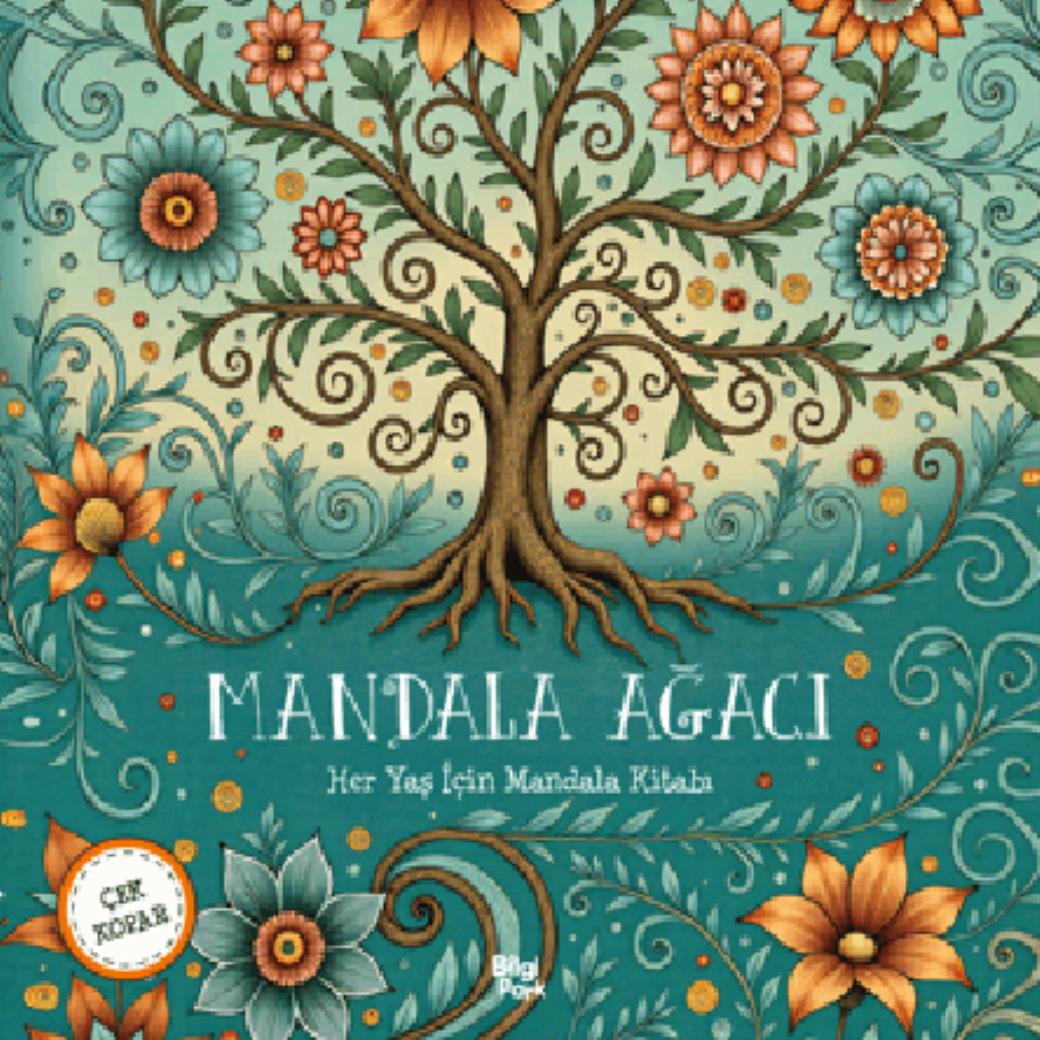 Mandala Ağacı Her Yaş için Mandala