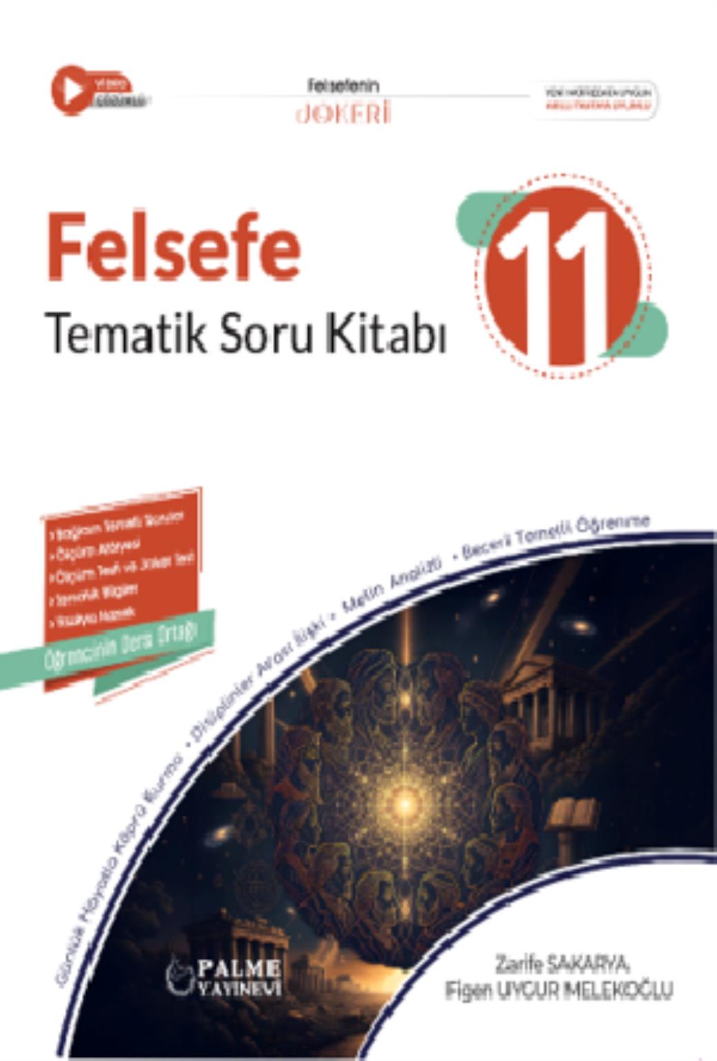 Palme 11. Sınıf Joker Felsefe Tematik Soru Kitabı