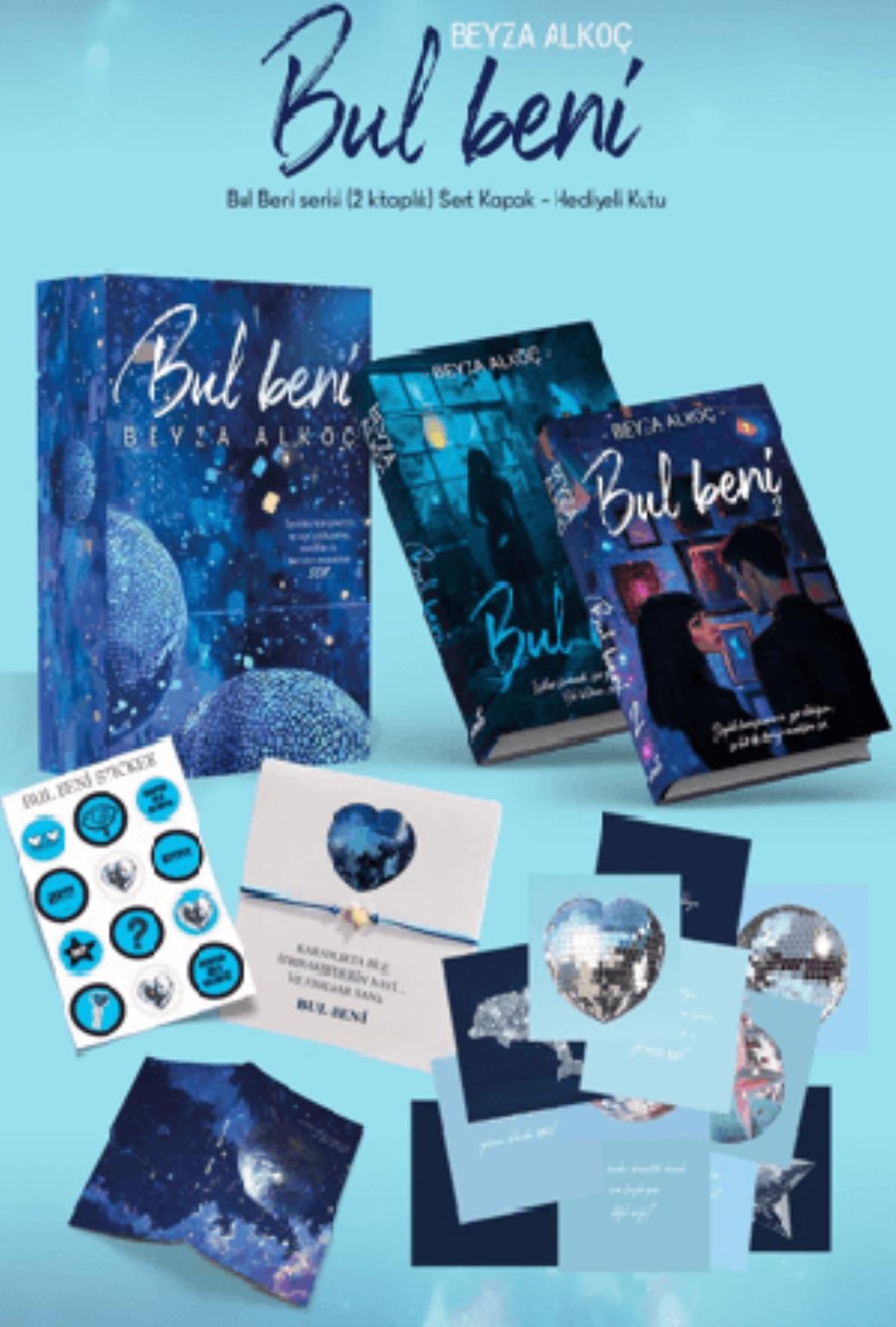 Bul Beni 2 Kitap Set (Ciltli Hediye Kutulu)