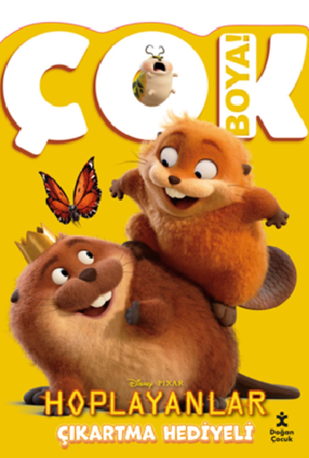 Disney Hoplayanlar Çok Boya Çıkartmalı Dev Boyama