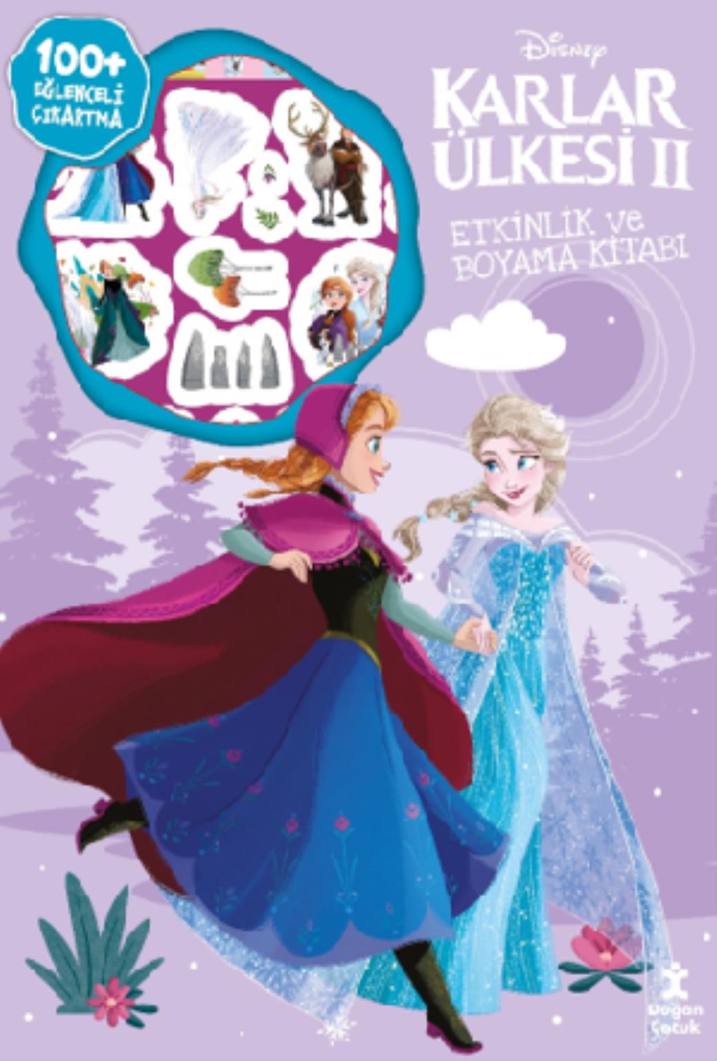 Disney Karlar Ülkesi Çok Çıkartmalı Boyama Kitabı