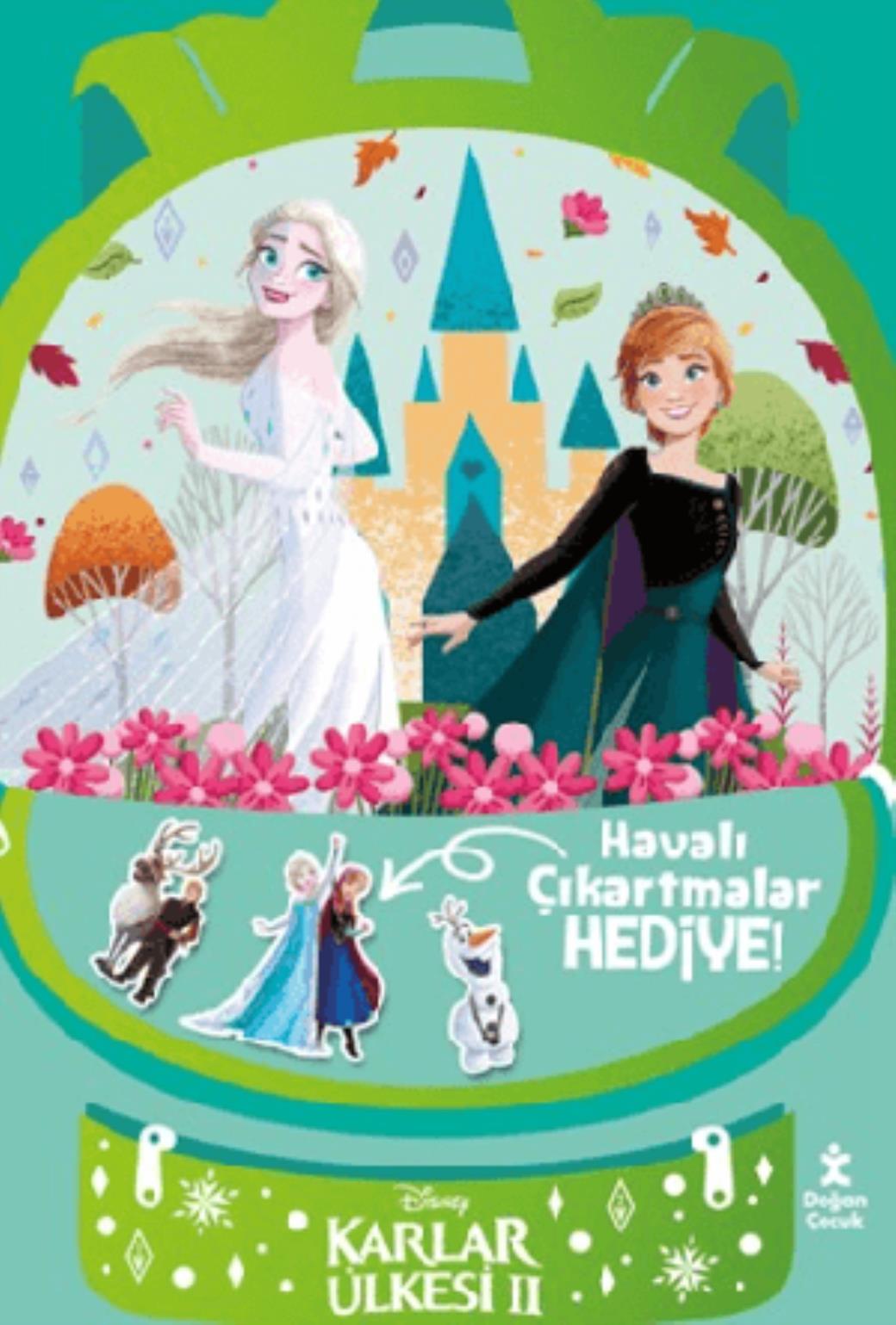Disney Karlar Ülkesi Parıltılı Tatil Çantam Etkinlik ve Boyama Kitabı