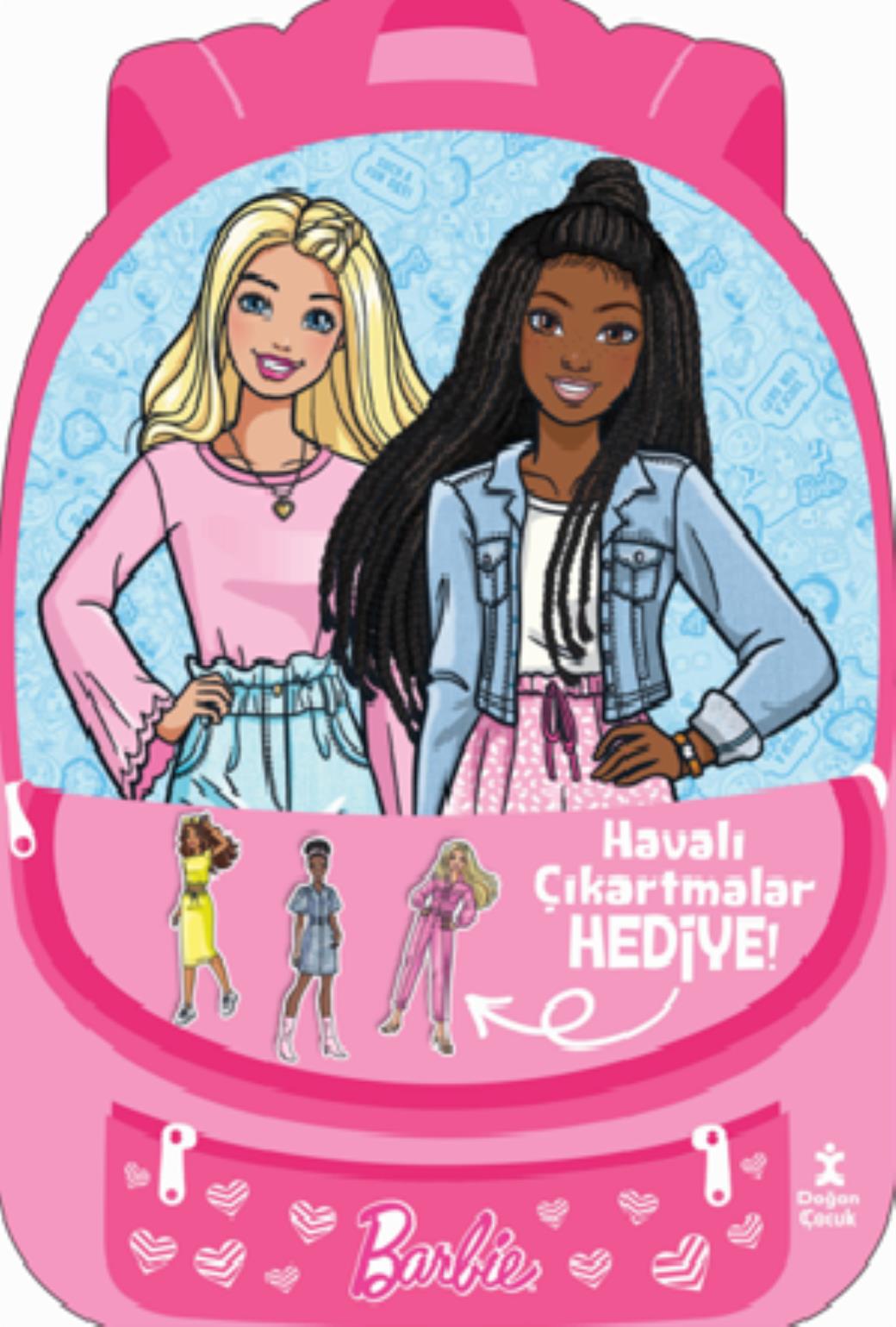 Barbie Parıltılı Tatil Çantam Etkinlik ve Boyama Kitabı