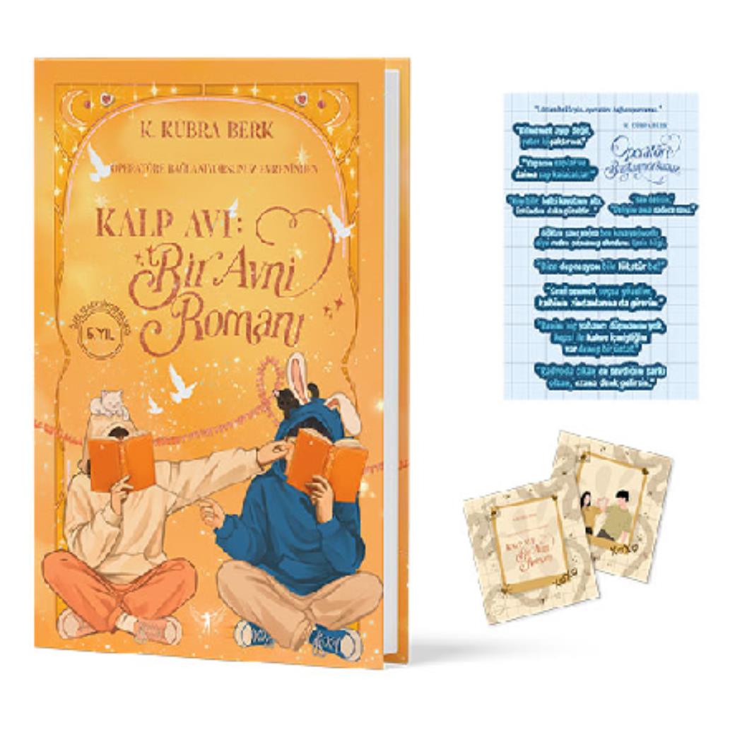 Kalp Avı Bir Avni Romanı Özel Baskı (Ciltli)