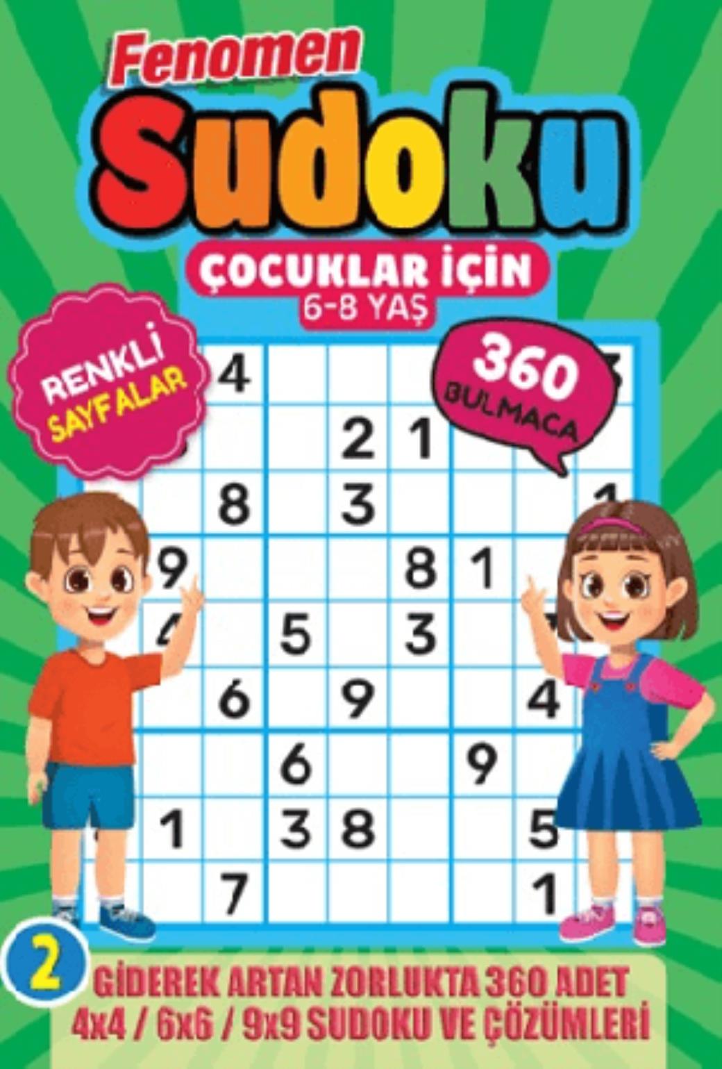 Fenomen Çocuklar İçin Sudoku 6-8 Yaş  2