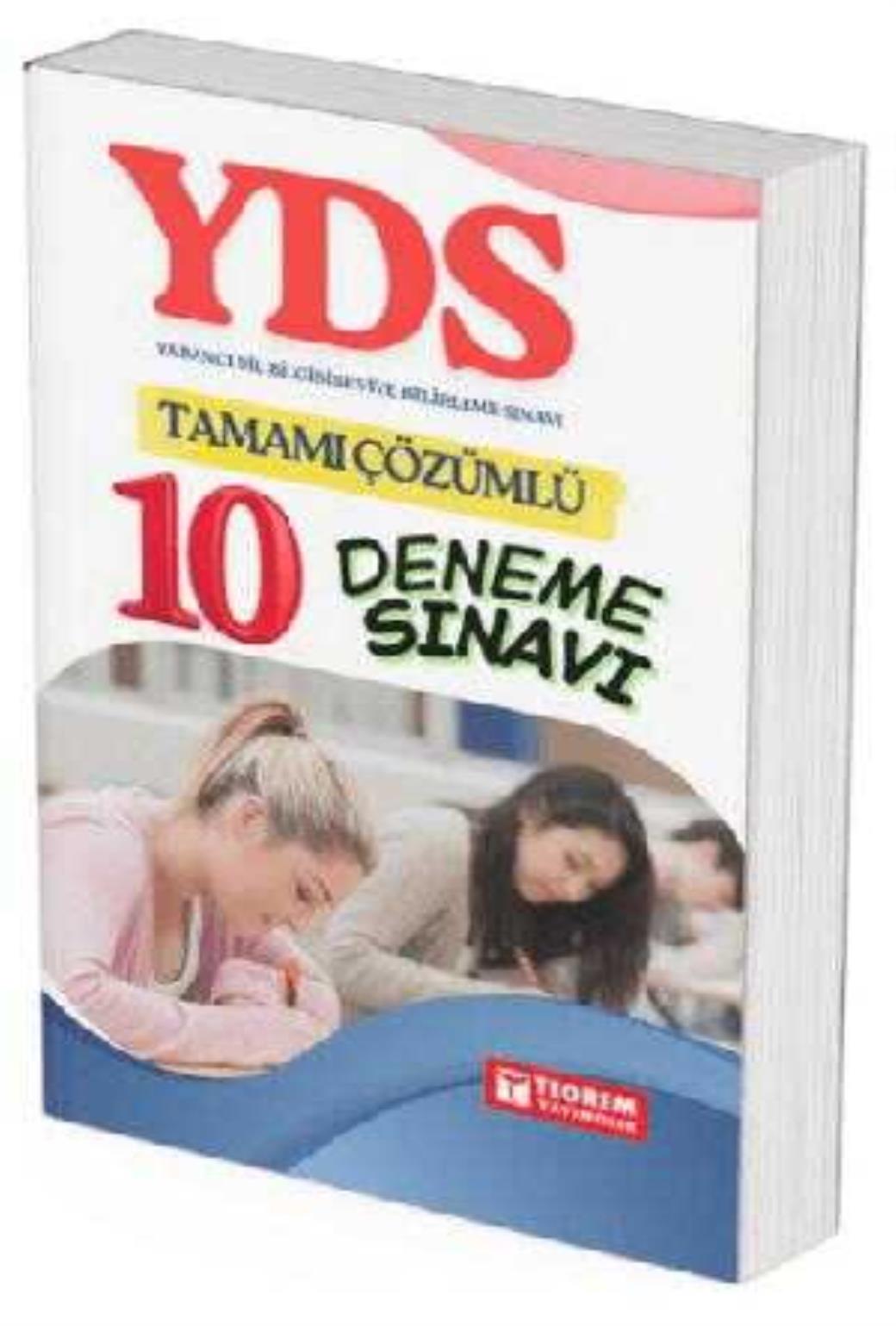 YDS Tamamı Çözümlü 10 Deneme Sınavı