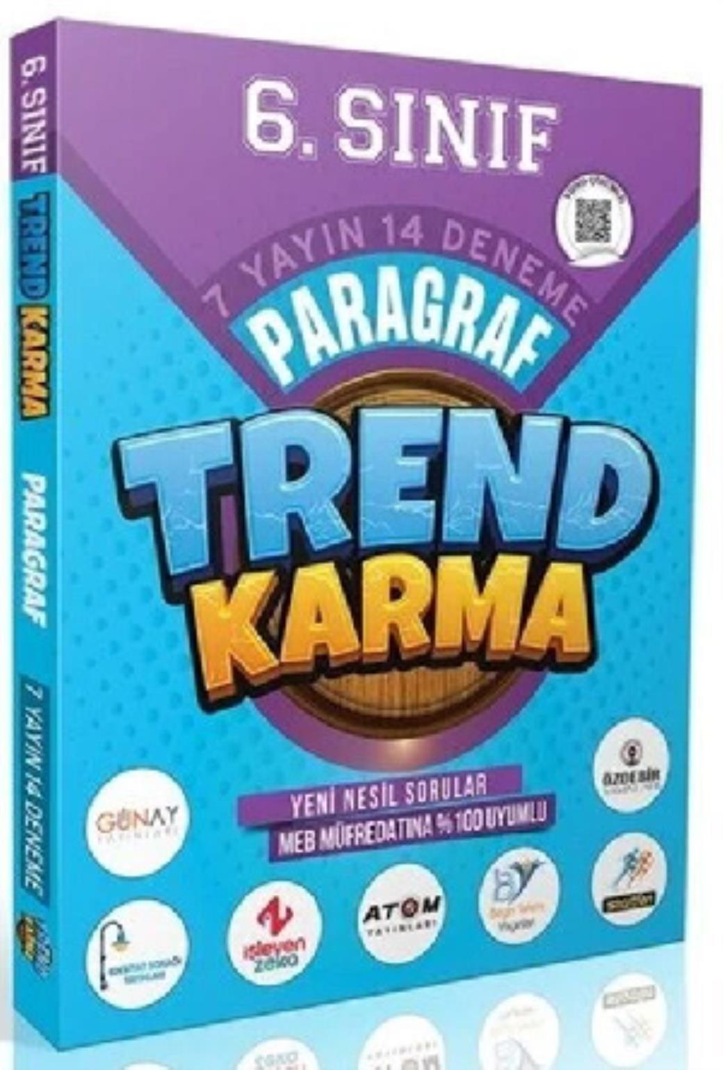 Trend Karma 6. Sınıf Paragraf 7 Yayın 14 Deneme