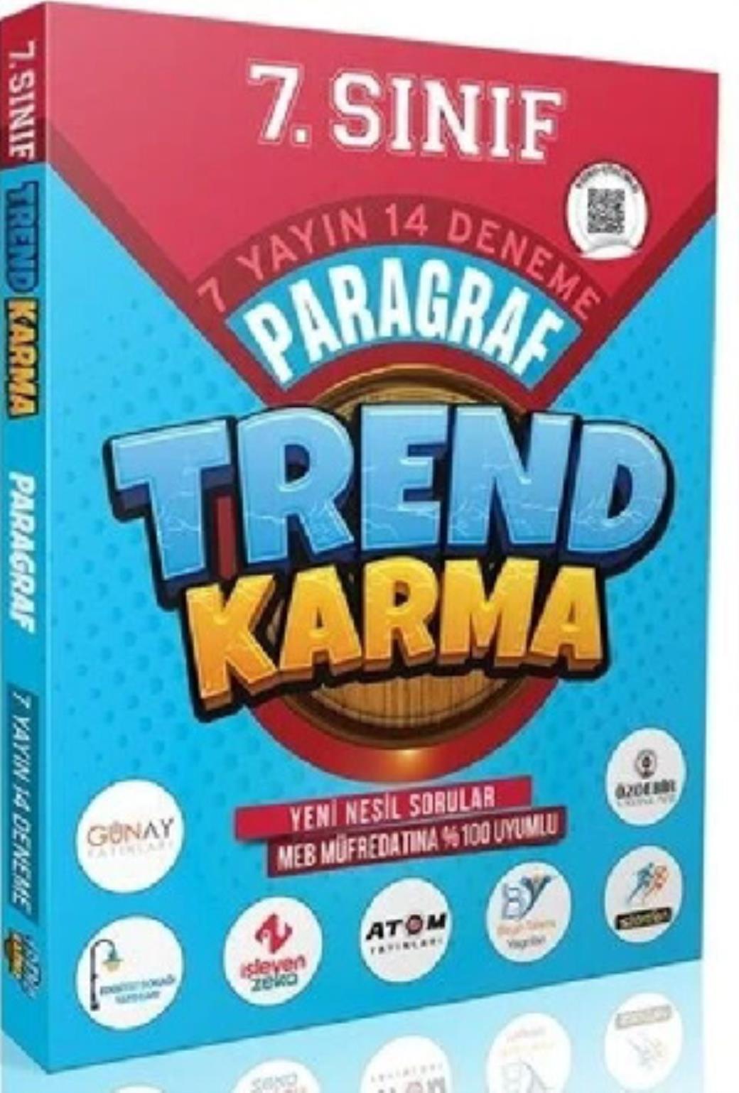 Trend Karma 7. Sınıf Paragraf 7 Yayın 14 Deneme
