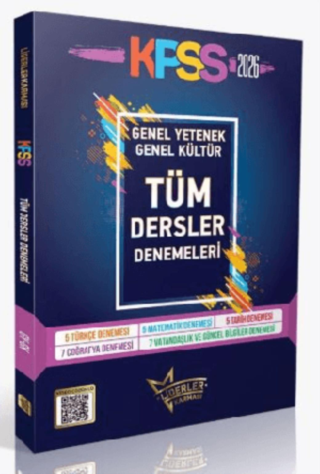 2026 Liderler Karması Model KPSS Tüm Dersler Denemeleri