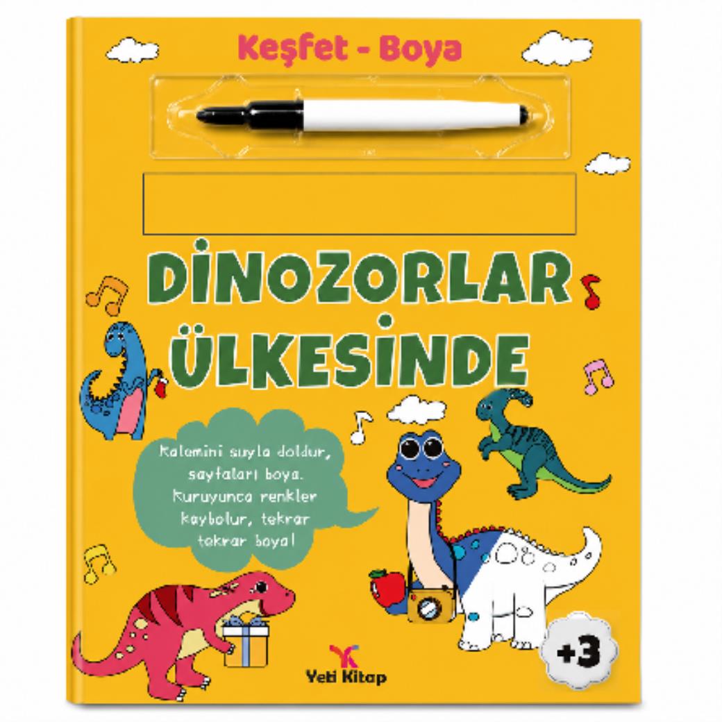 Keşfet Boya Dinozorlar Ülkesinde