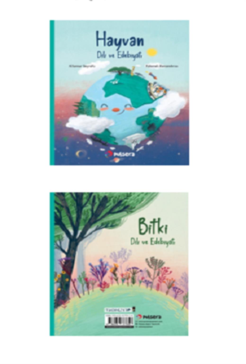 Hayvan Dili ve Bitki Dili Edebiyatı (Çift Yönlü Açılan Kitap)