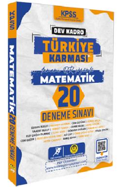 Tasarı KPSS Dev Kadro Türkiye Karması Matematik 20 Deneme