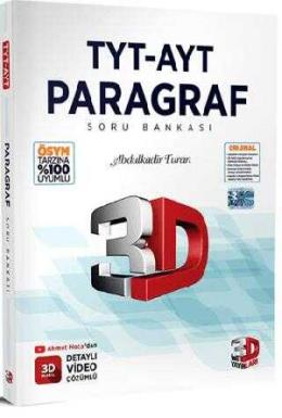 2025 3D TYT AYT Paragraf Soru Bankası