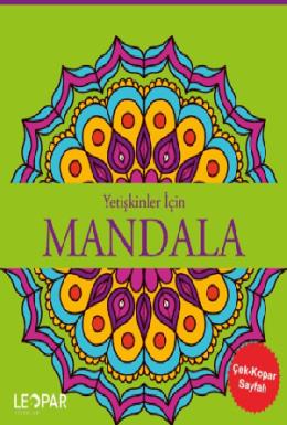 Yetişkinler İçin Mandala Yeşil