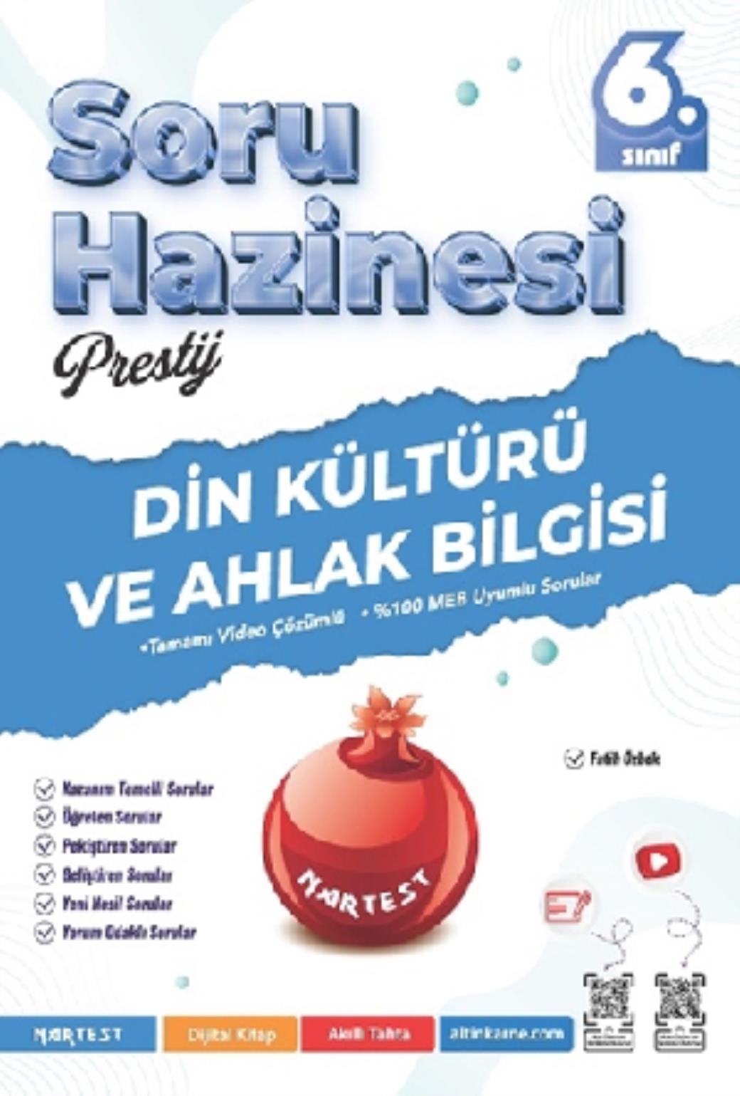 Nartest 6.Sınıf Prestij Din Kültürü Ve Ahlak Bilgisi Soru Hazinesi