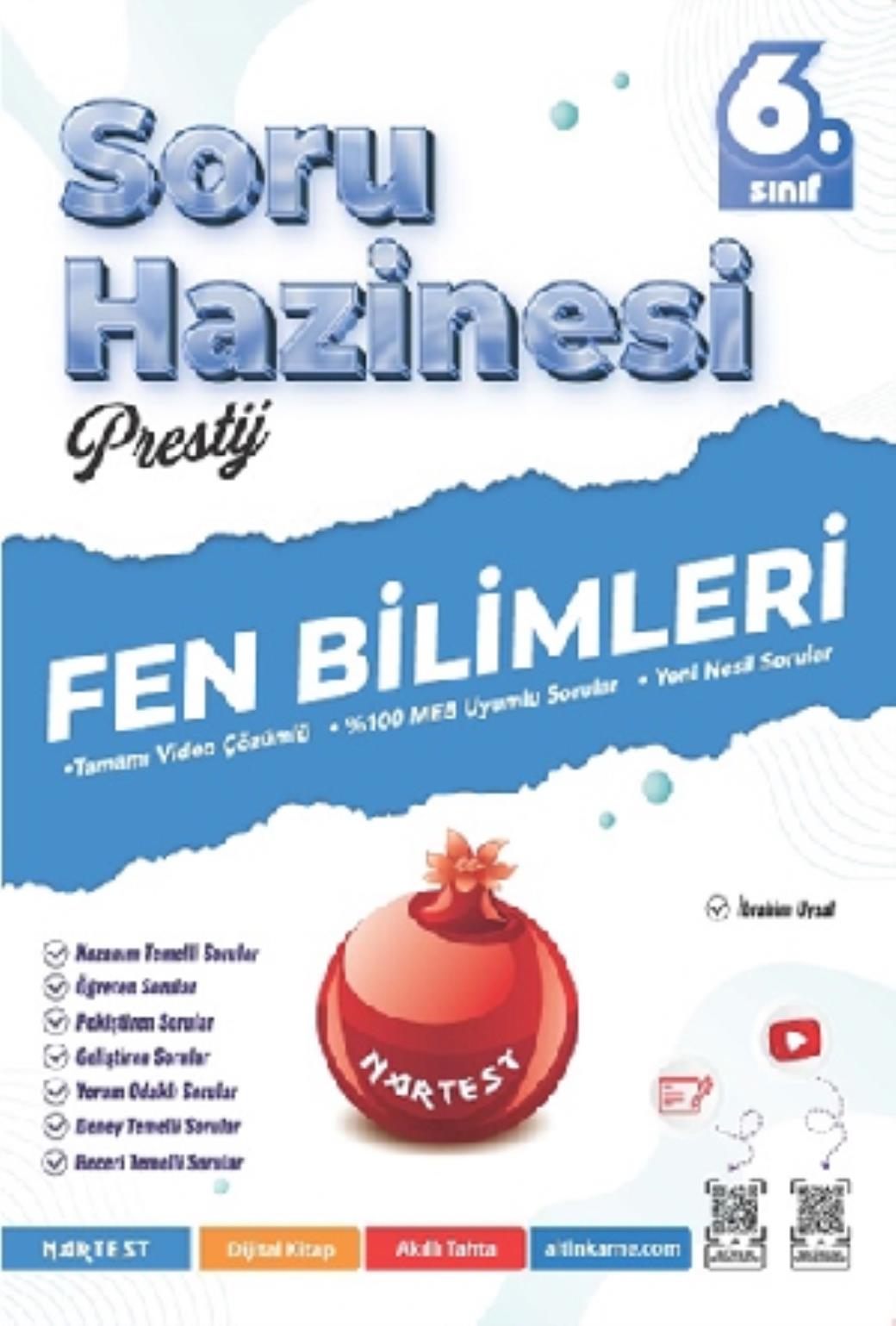 Nartest 6.Sınıf Prestij Fen Bilimleri Soru Hazinesi