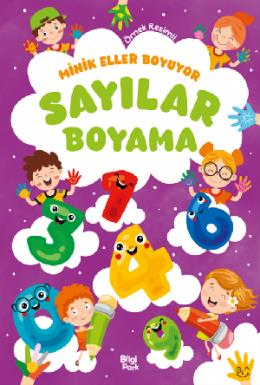 Minik Eller Boyuyor Sayılar Boyama Kitabı