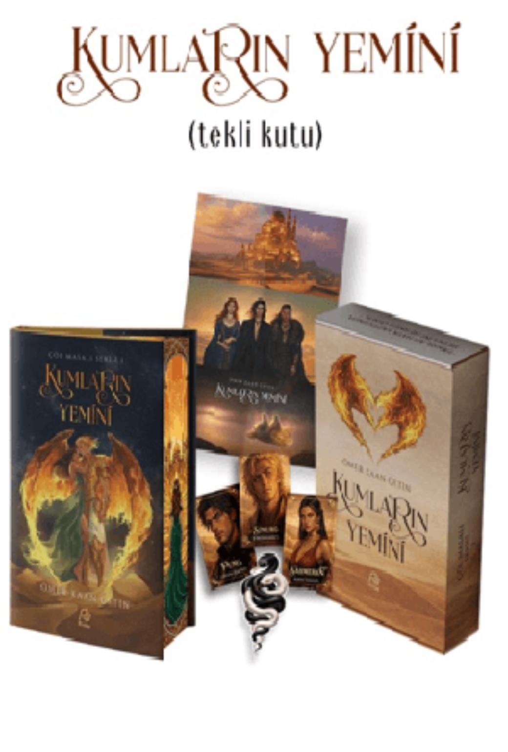 Kumların Yemini Çöl Masalı 1 ( Ciltli Kutulu Yan Boyamalı)