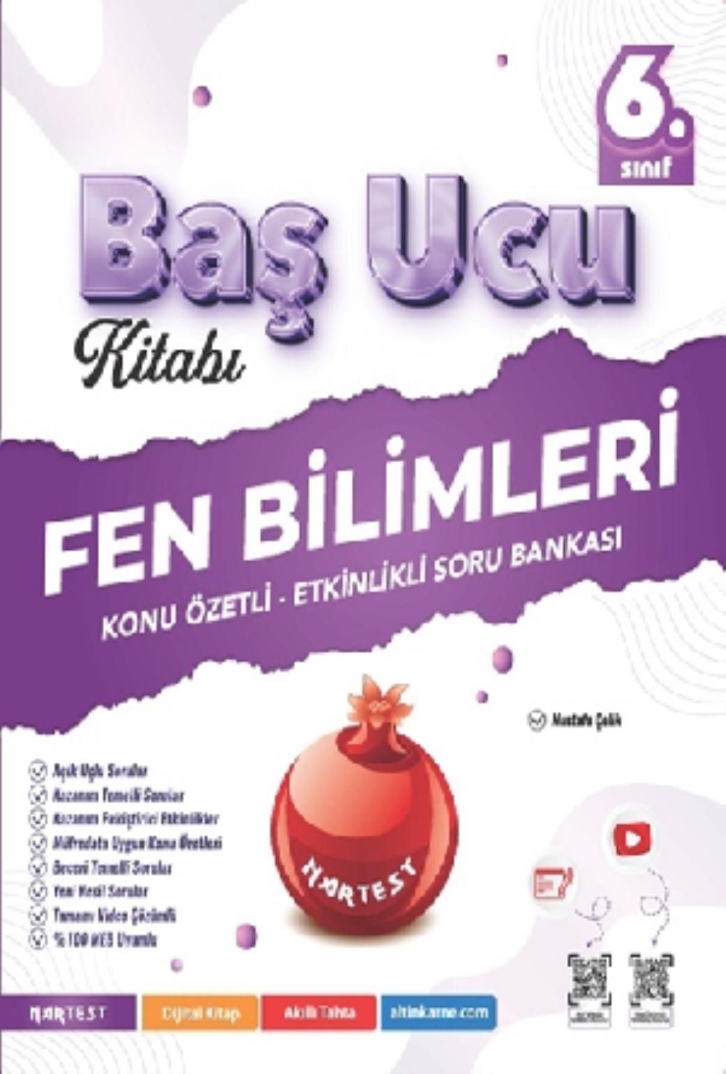 Nartest 6.Sınıf Fen Bilimleri Baş Ucu Kitabı Maarif Modeli