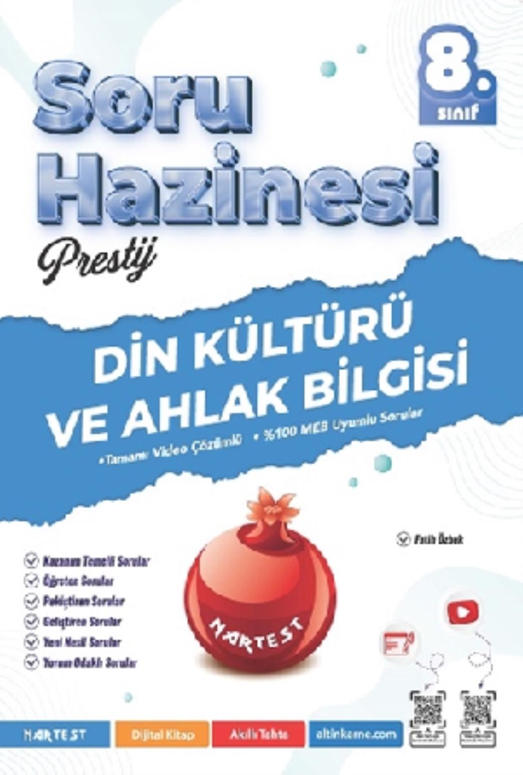 Nartest 8.Sınıf Prestij Din Kültürü ve Ahlak Bilgisi Soru Hazinesi