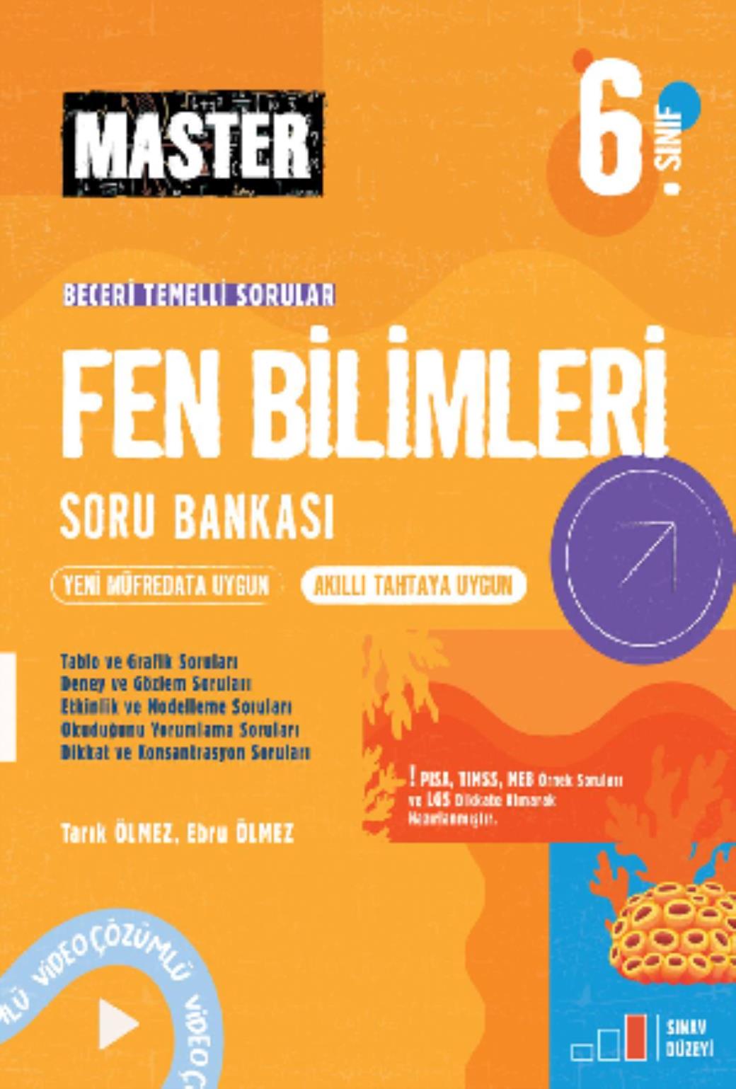 Okyanus 6 Sınıf Master Fen Bilimleri Soru Bankası