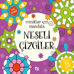 Neşeli Çizgiler Minikler İçin Mandala