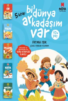 Bi Dünya Arkadaşım Var (5 Kitap+Soru Kitapçığı)