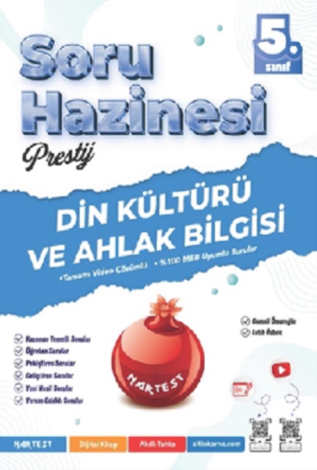 Nartest 5 Sınıf Prestij Din Kültürü Ve Ahlak Bilgisi Soru Hazinesi