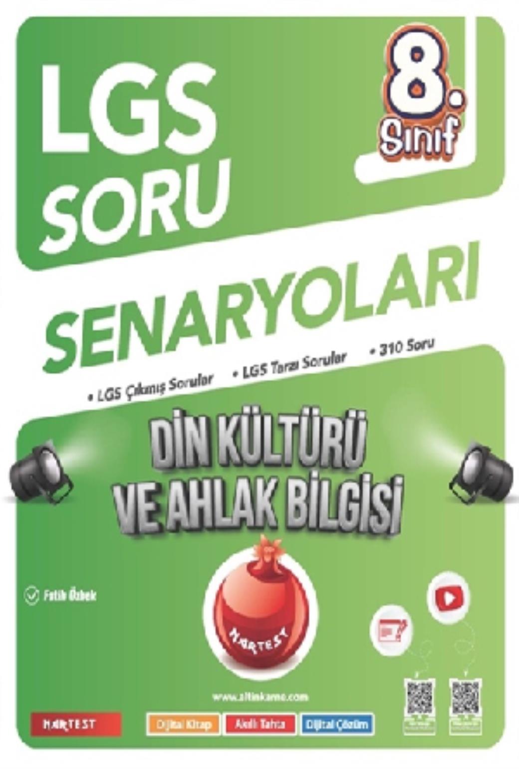 Nartest 8. Sınıf LGS Soru Senaryoları Din Kültürü ve Ahlak Bilgisi