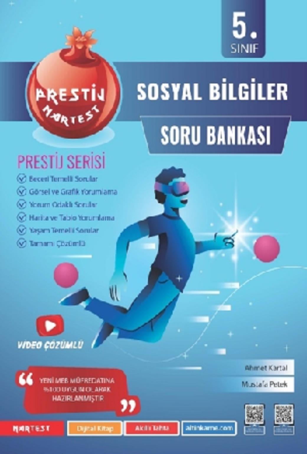 Nartest 5.Sınıf Prestij Sosyal Bilgiler Soru Bankası