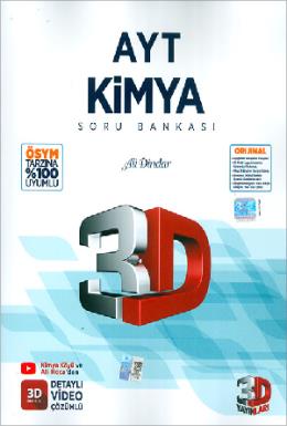 3D Yayınları AYT Kimya Soru Bankası