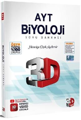 3D Yayınları Ayt Biyoloji Soru Bankası